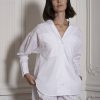 Women Evi Grintela | Notched Collar Shirt In White